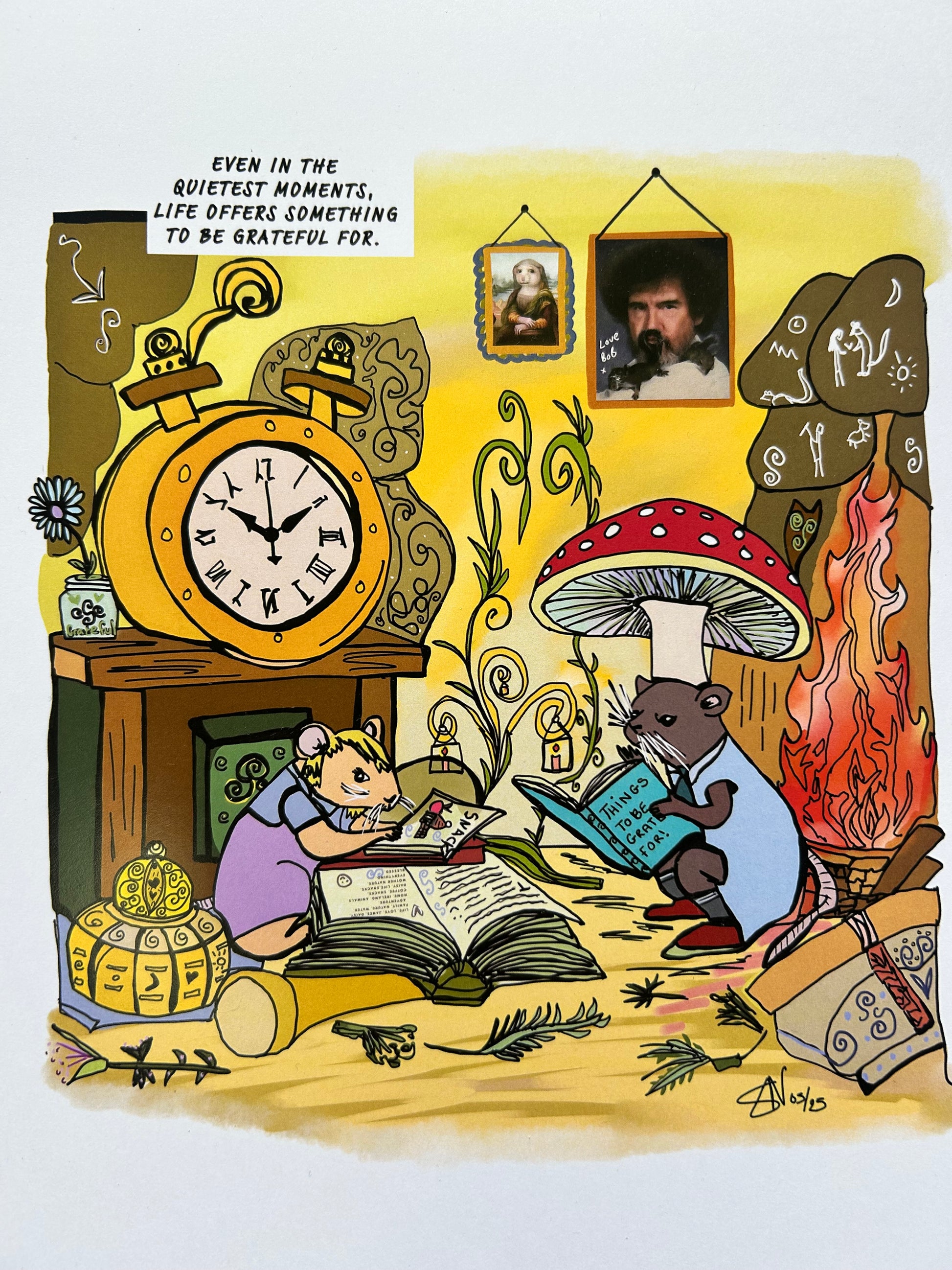 Gratitude – A4 Fine Art Print