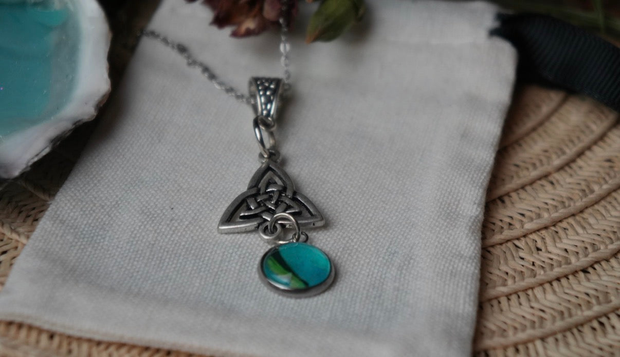 Trinity Knot Keepsake Necklace