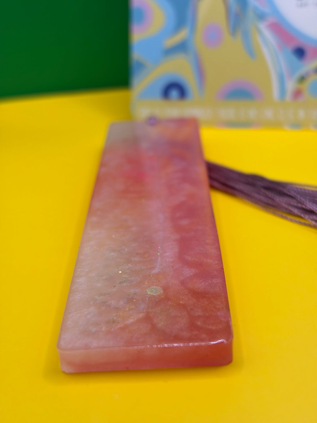 ✨ One-of-a-Kind Handmade Resin Bookmark ✨