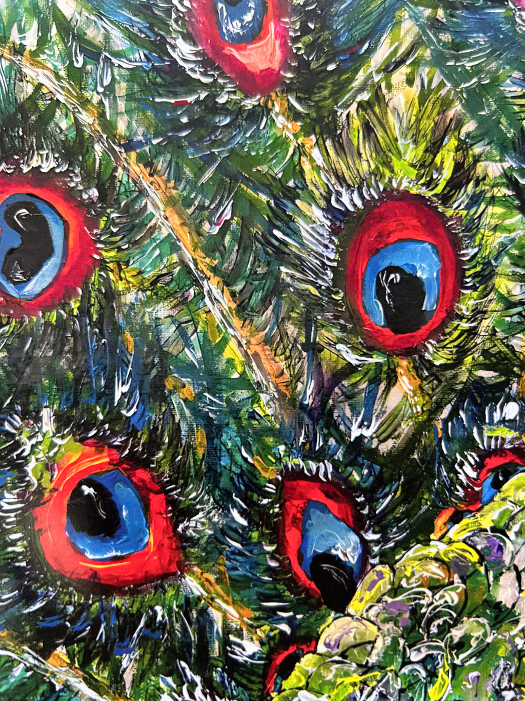 Peacock - Beauty in Being Seen - A3 Print