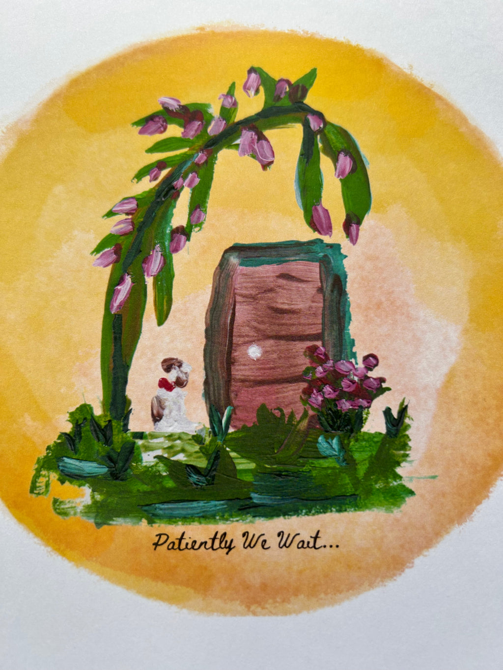 Patiently We Wait... A4 Print