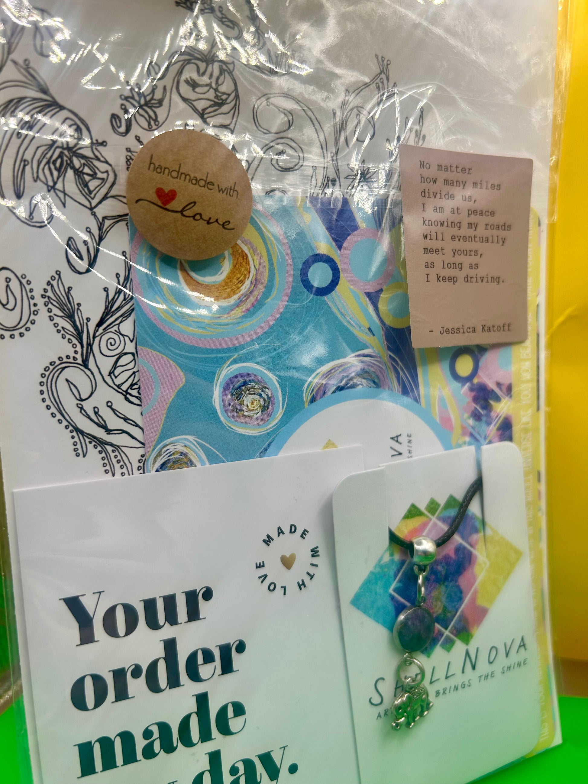 Elephant Pendant - Ready-to-Go Charm Necklaces – Little Packages of Magic.