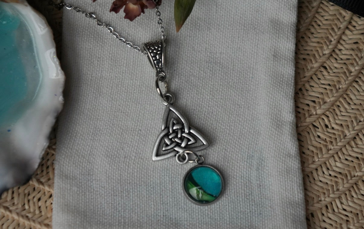 Trinity Knot Keepsake Necklace
