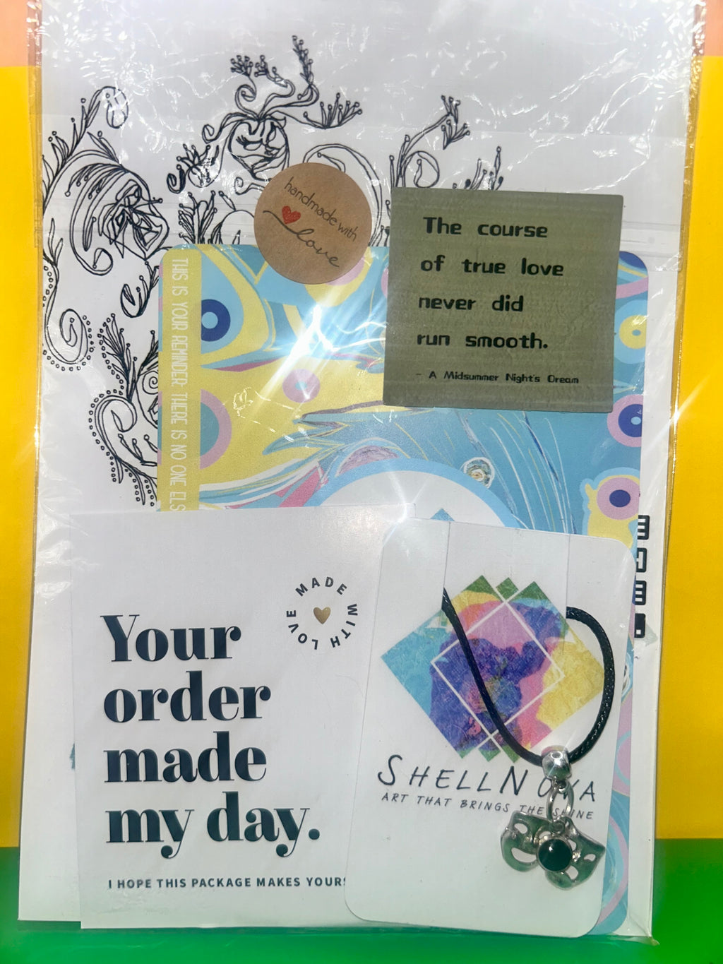 Drama faces Necklace - Ready-to-Go Charm Necklaces – Little Packages of Magic.