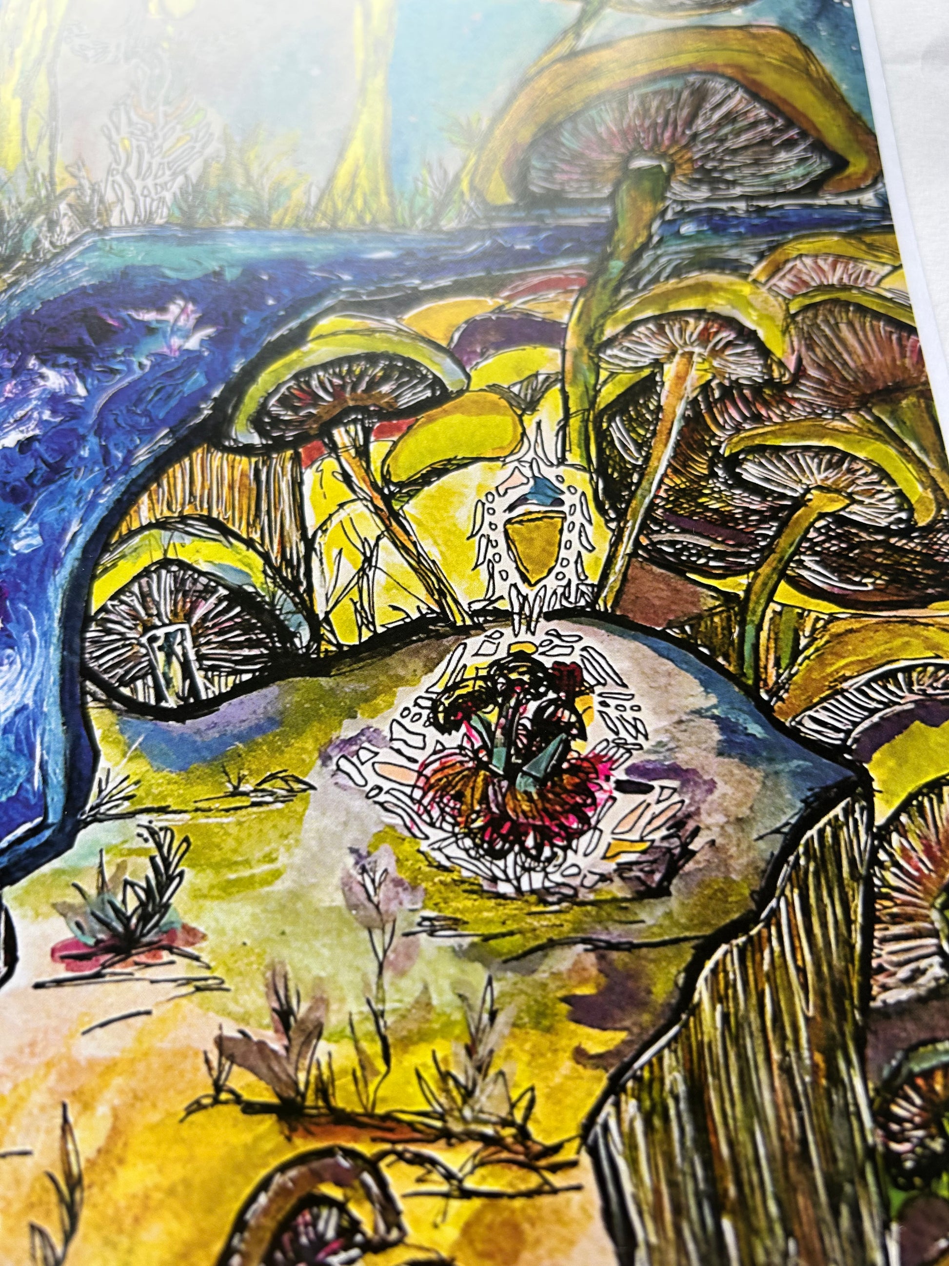 Magic Mushrooms - Portal of Possibility - A3 Print