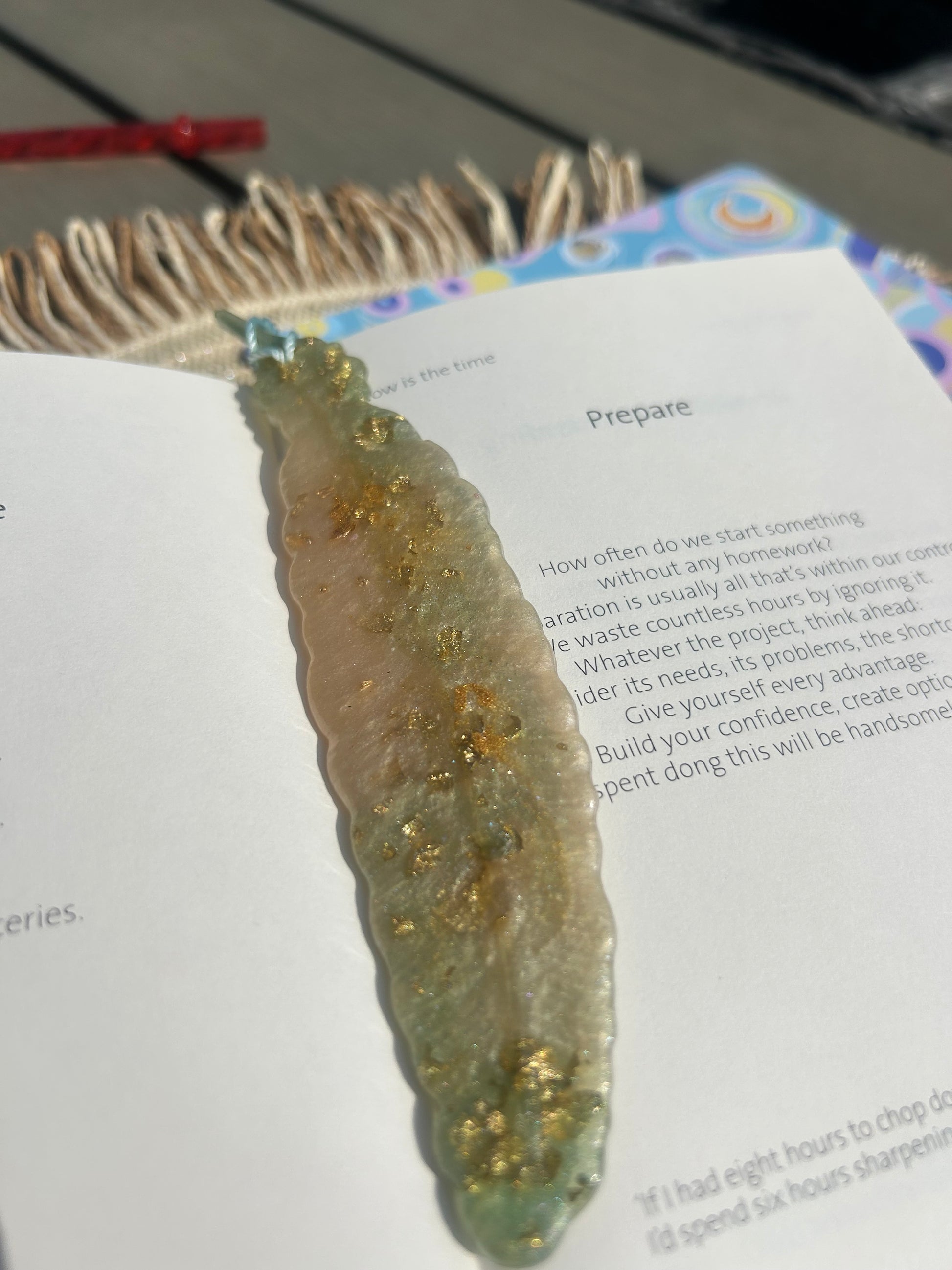 Feathered Bookmark