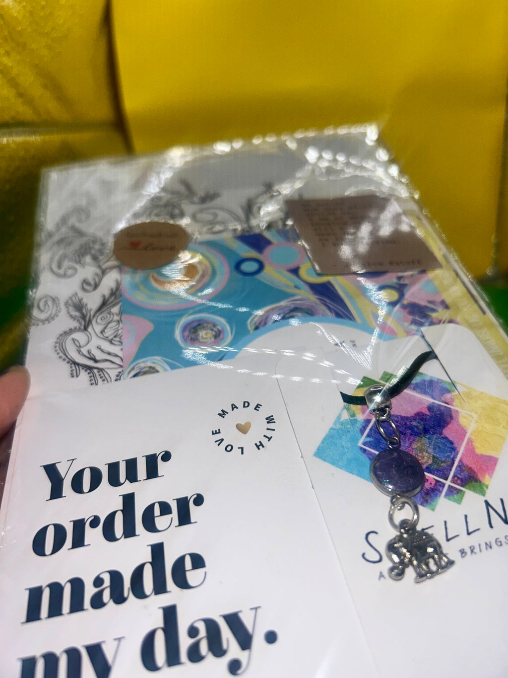 Elephant Pendant - Ready-to-Go Charm Necklaces – Little Packages of Magic.