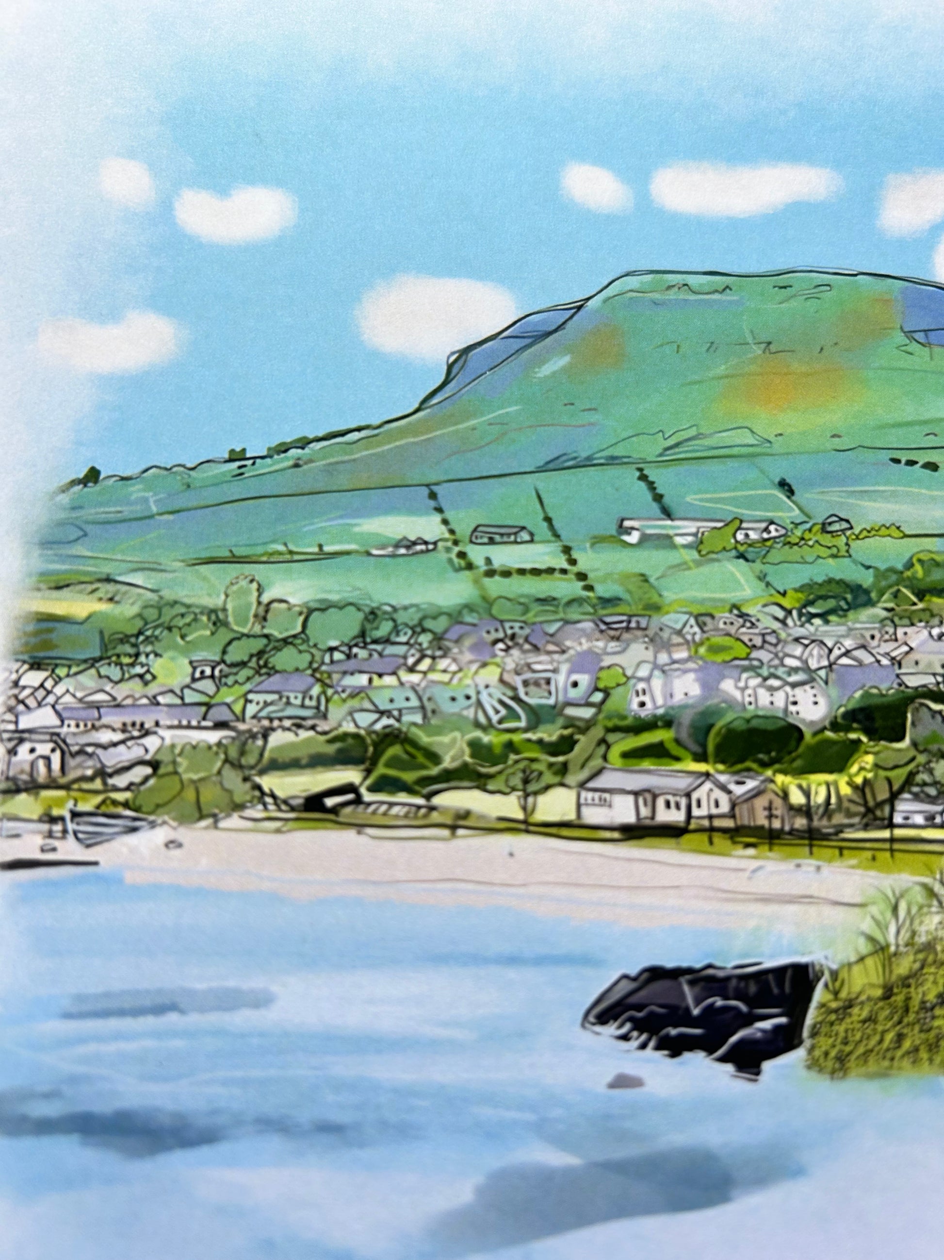 Cushendall – Irish Coastal Beauty -A4 Print