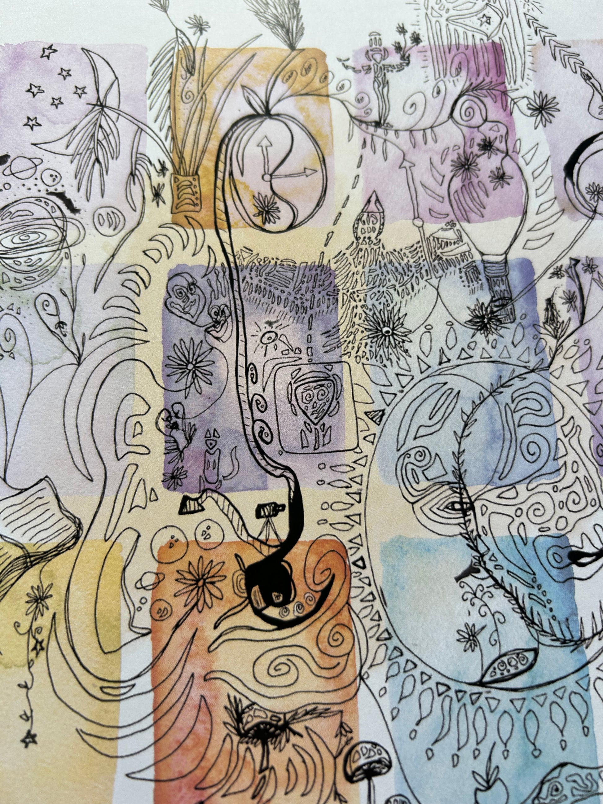 Mystery of Life – Alan Watts Quote - A4 Print