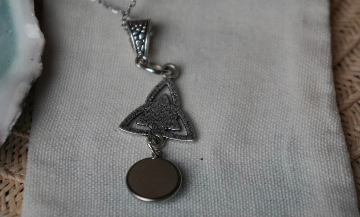 Trinity Knot Keepsake Necklace