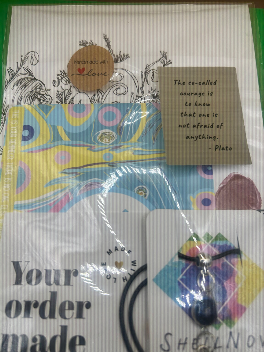 Turtle Love - Necklace - Ready-to-Go Charm Necklaces – Little Packages of Magic.