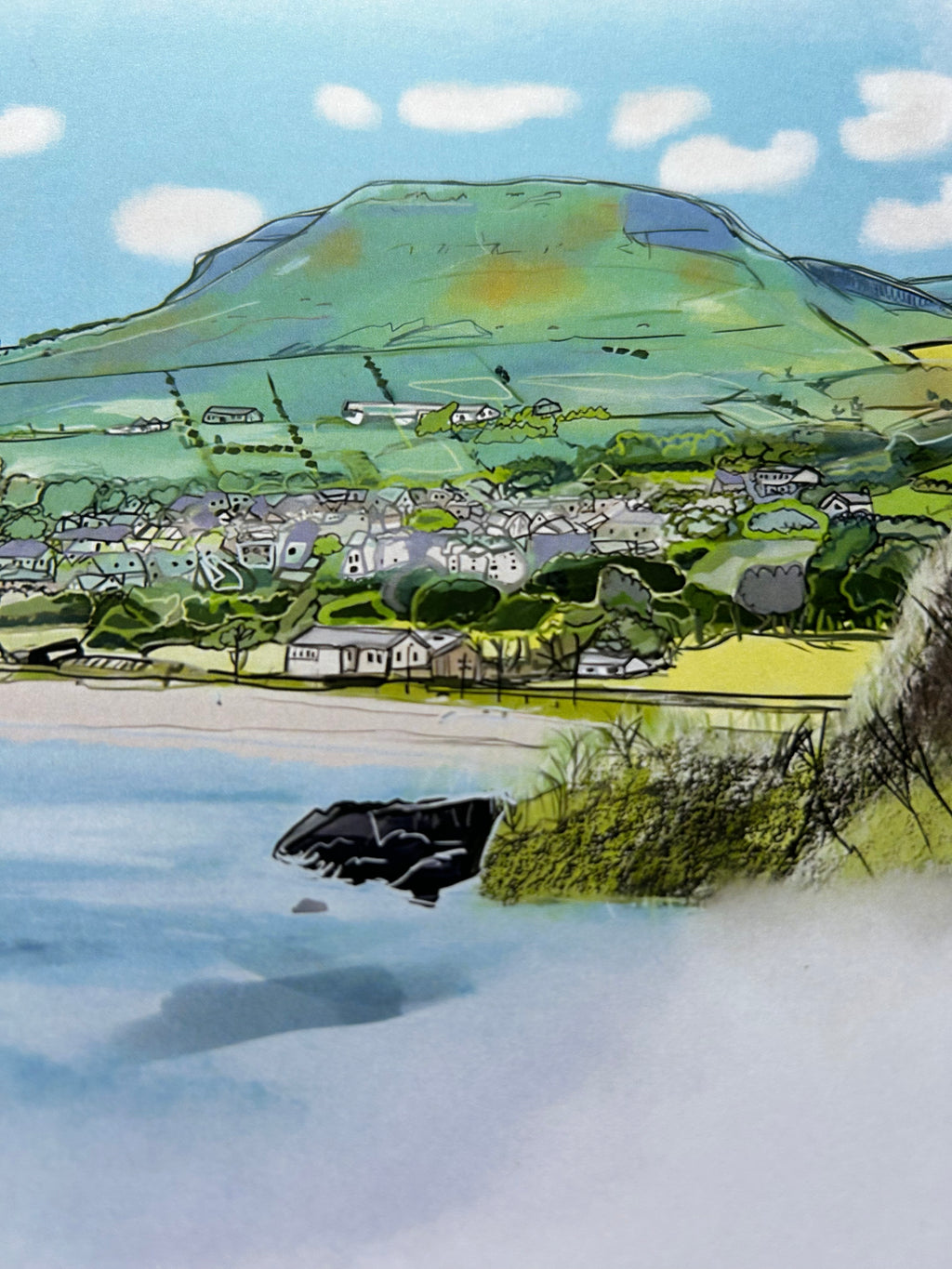 Cushendall – Irish Coastal Beauty -A4 Print