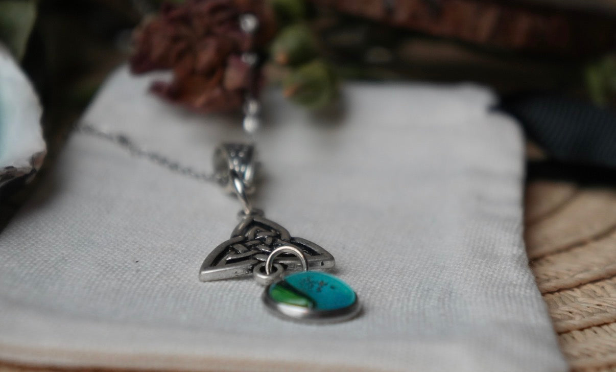 Trinity Knot Keepsake Necklace