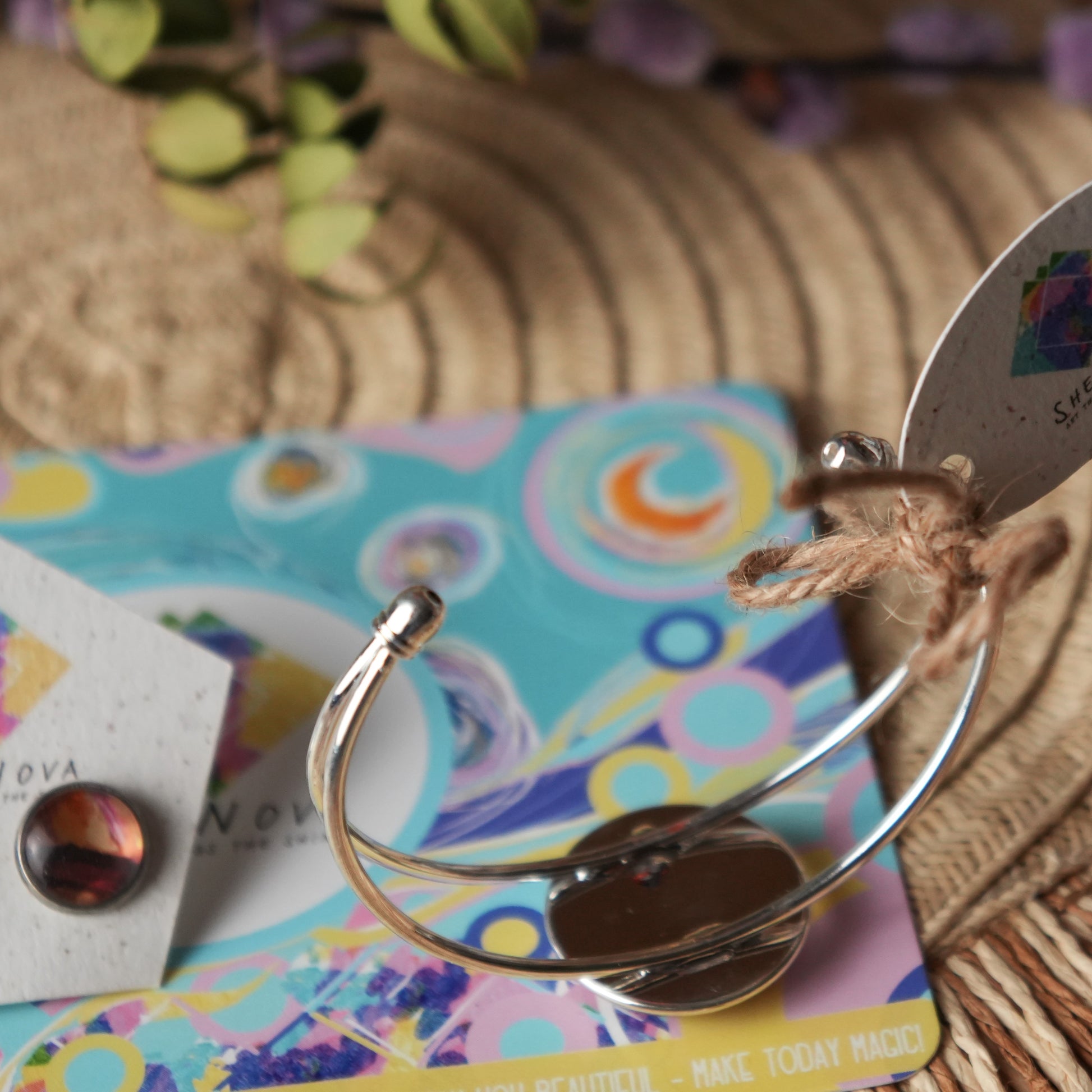 Sunflower Jewellery Set - Necklace, Bracelet &amp; Earrings