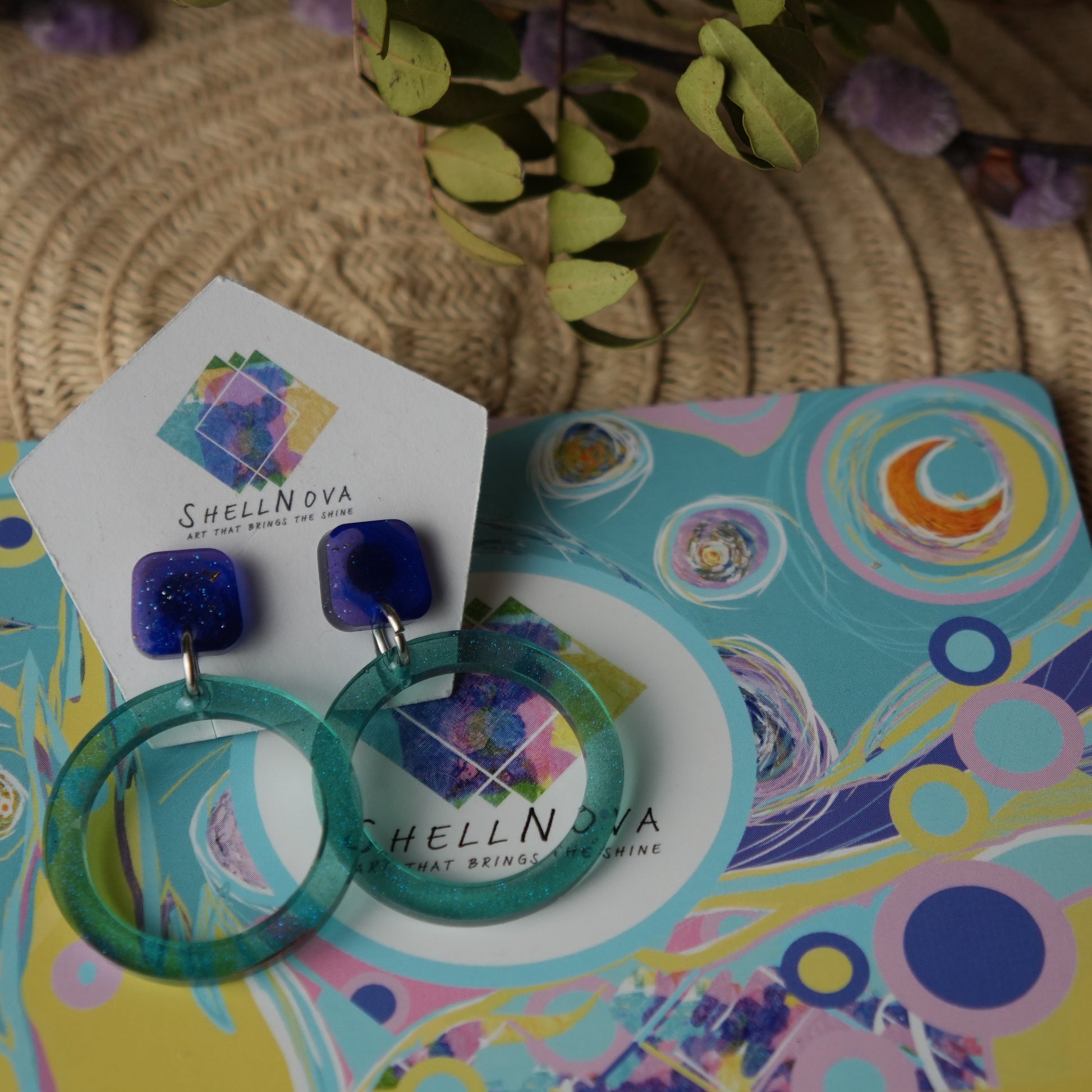 Mermaid Disco - Stud Earrings