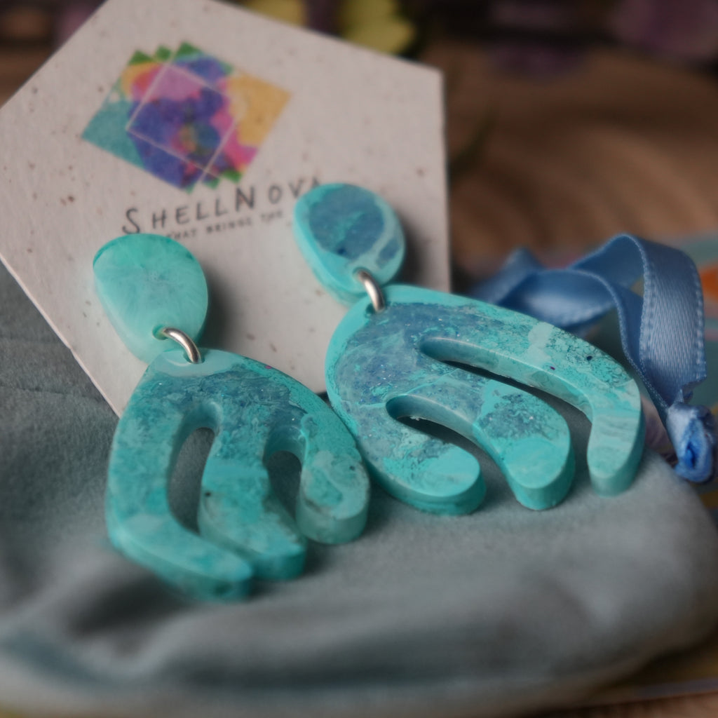 Coral Groove - Stud Earrings