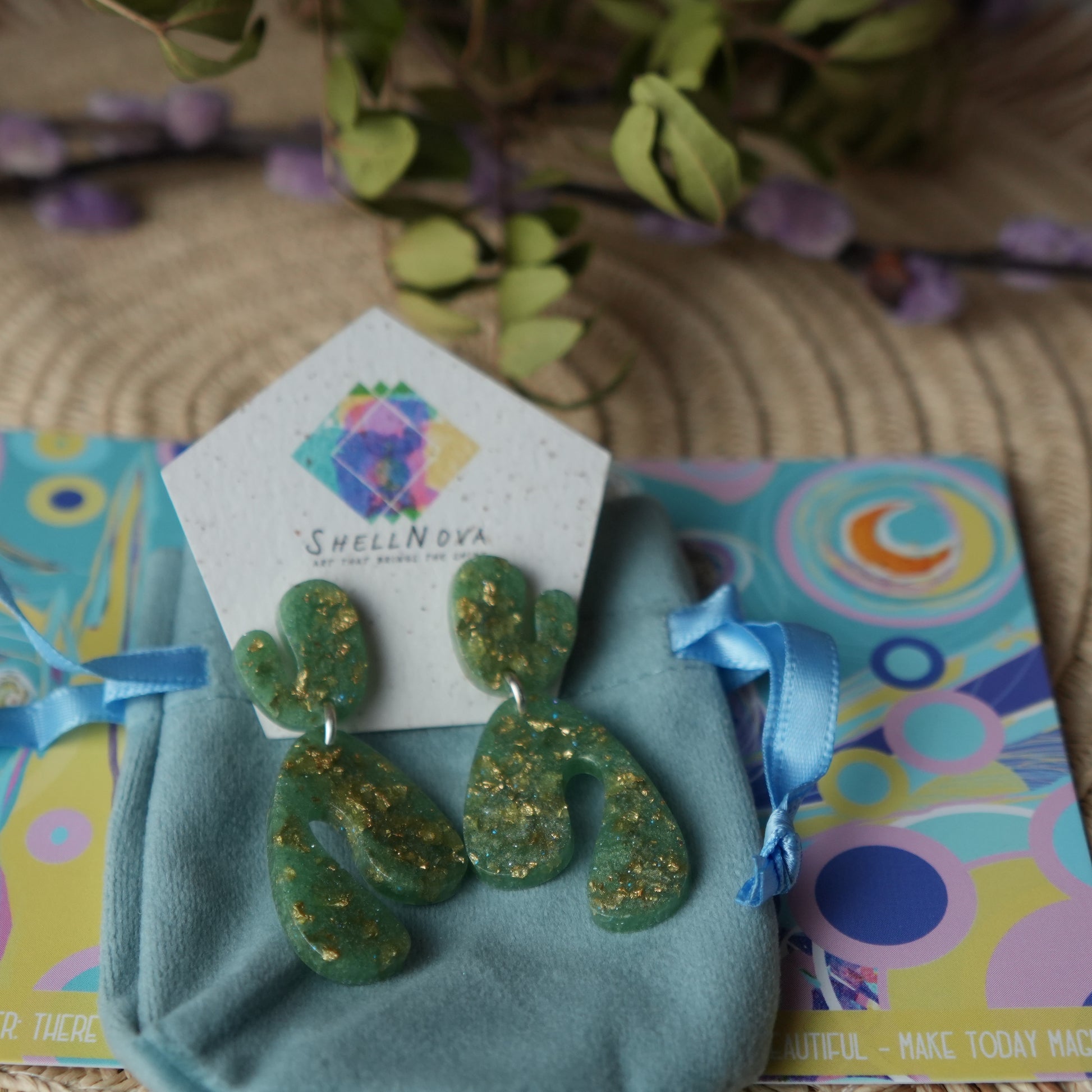 Seabed Sparkle - Stud Earrings