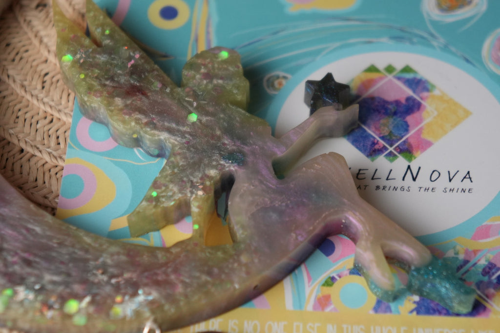 Enchanting Fairy Wall Ornament - Magic, Nature and Beauty ✨