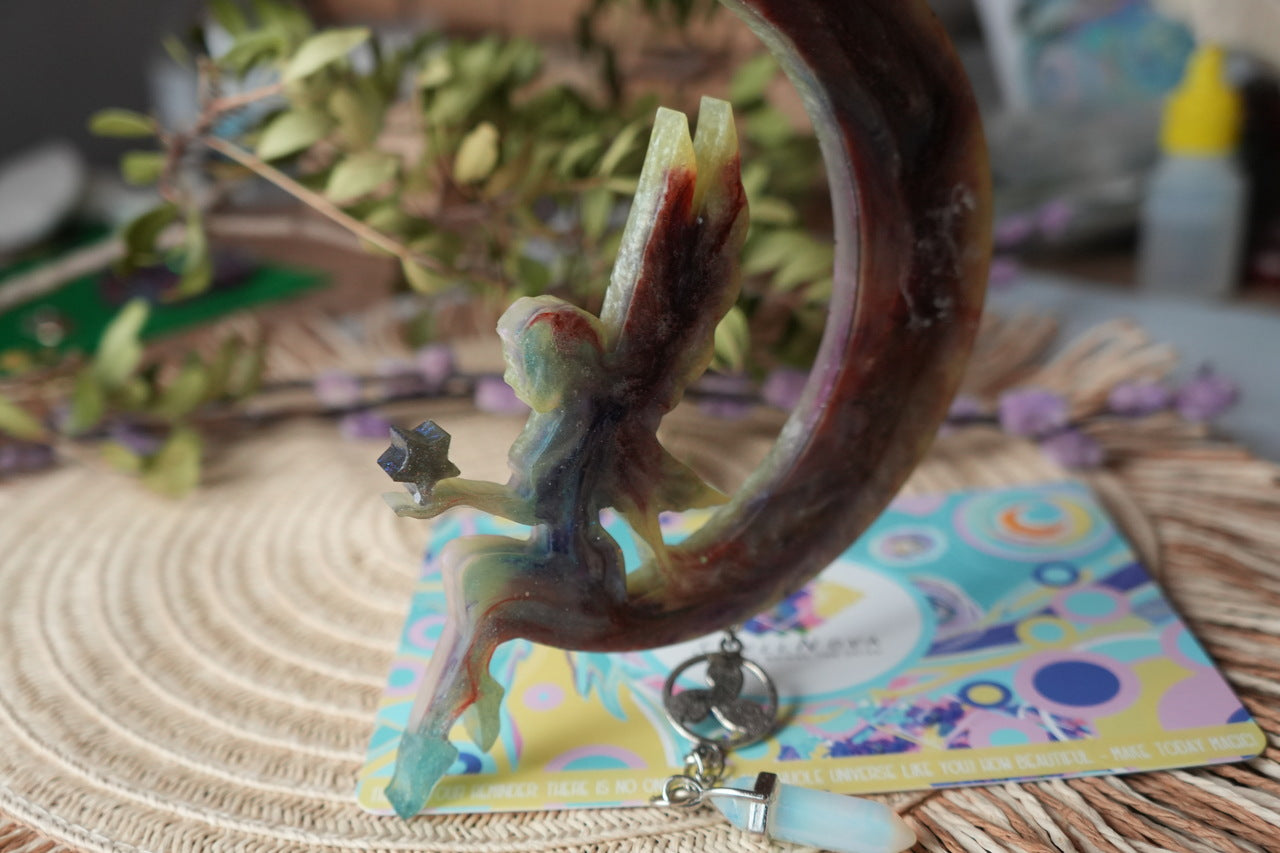 Enchanting Fairy Wall Ornament - Magic, Nature and Beauty ✨