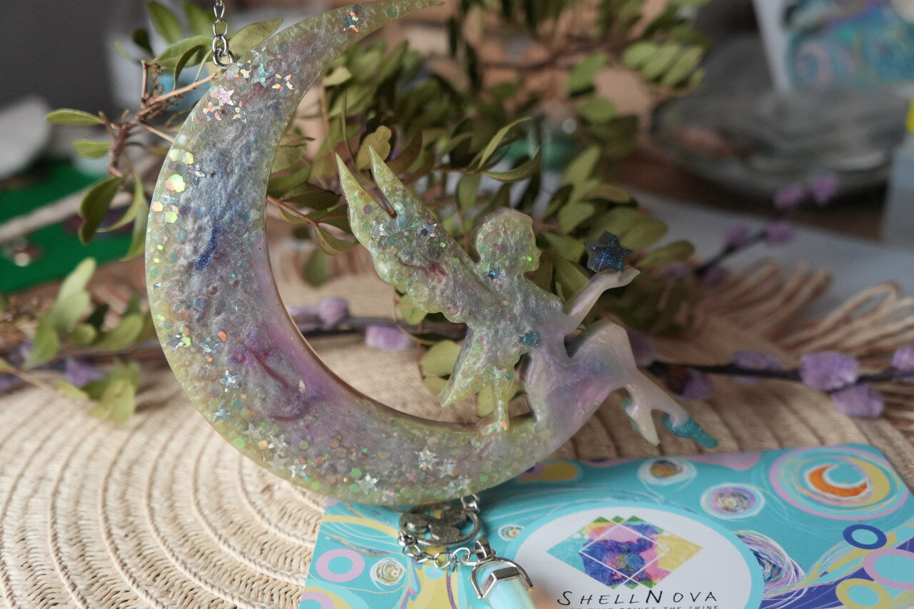 Enchanting Fairy Wall Ornament - Magic, Nature and Beauty ✨
