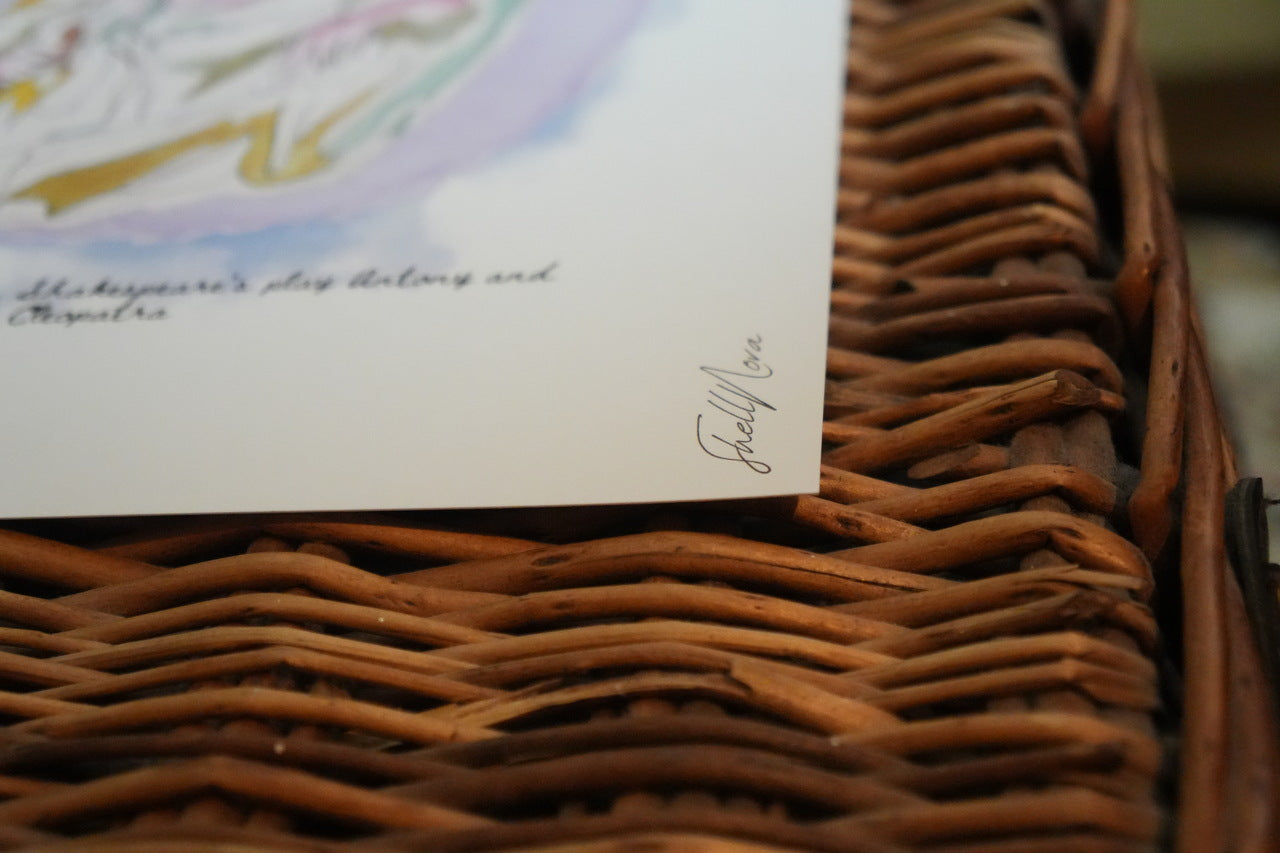 "I have immortal longings in me" – Shakespeare Quote - A4 Print