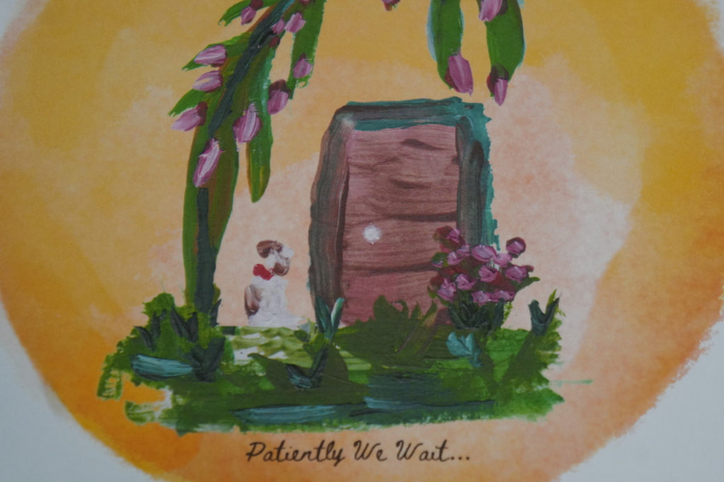 Patiently We Wait... A4 Print