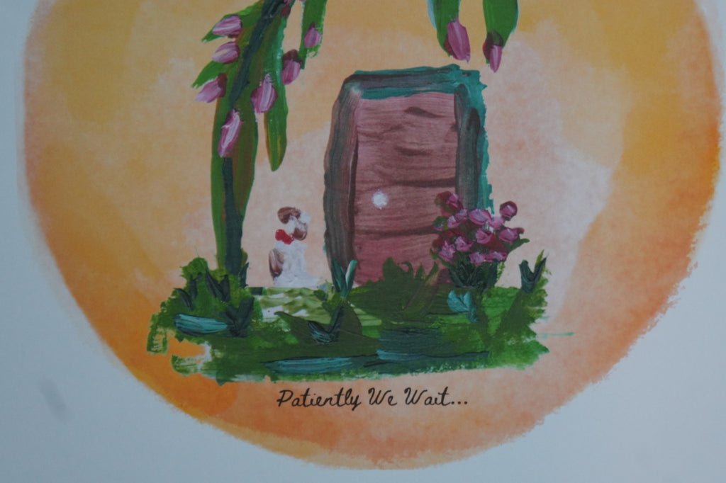 Patiently We Wait... A4 Print