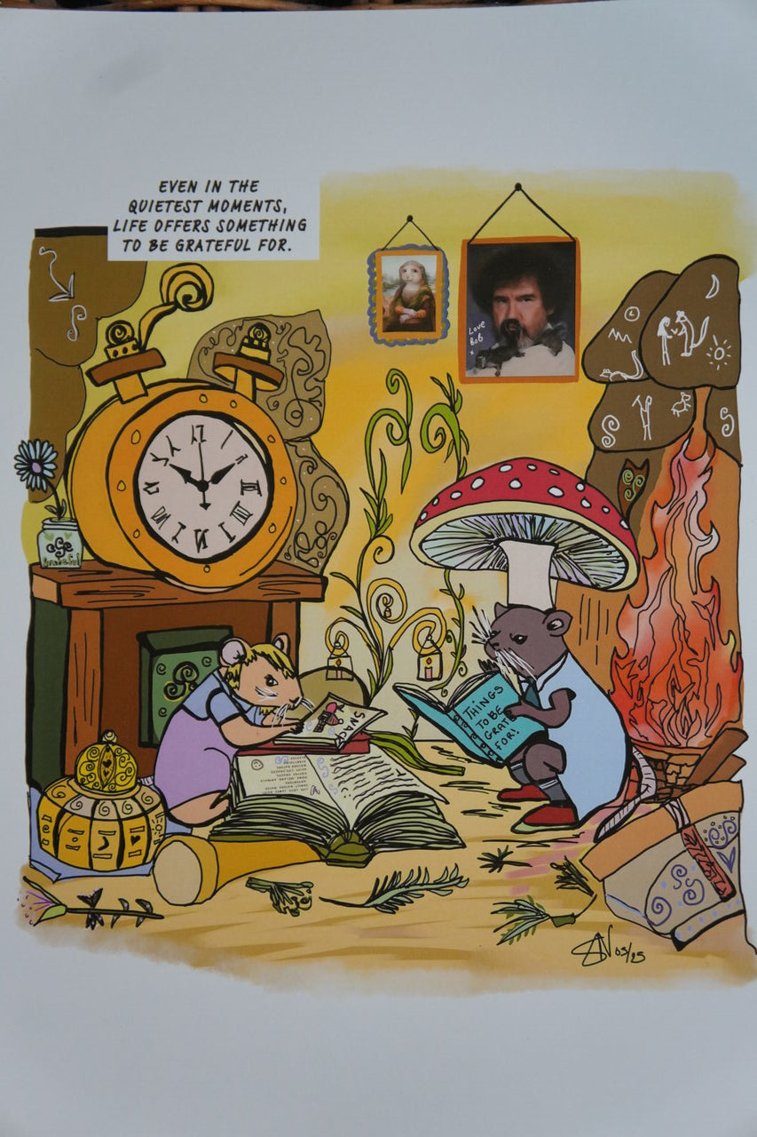 Gratitude – A4 Fine Art Print