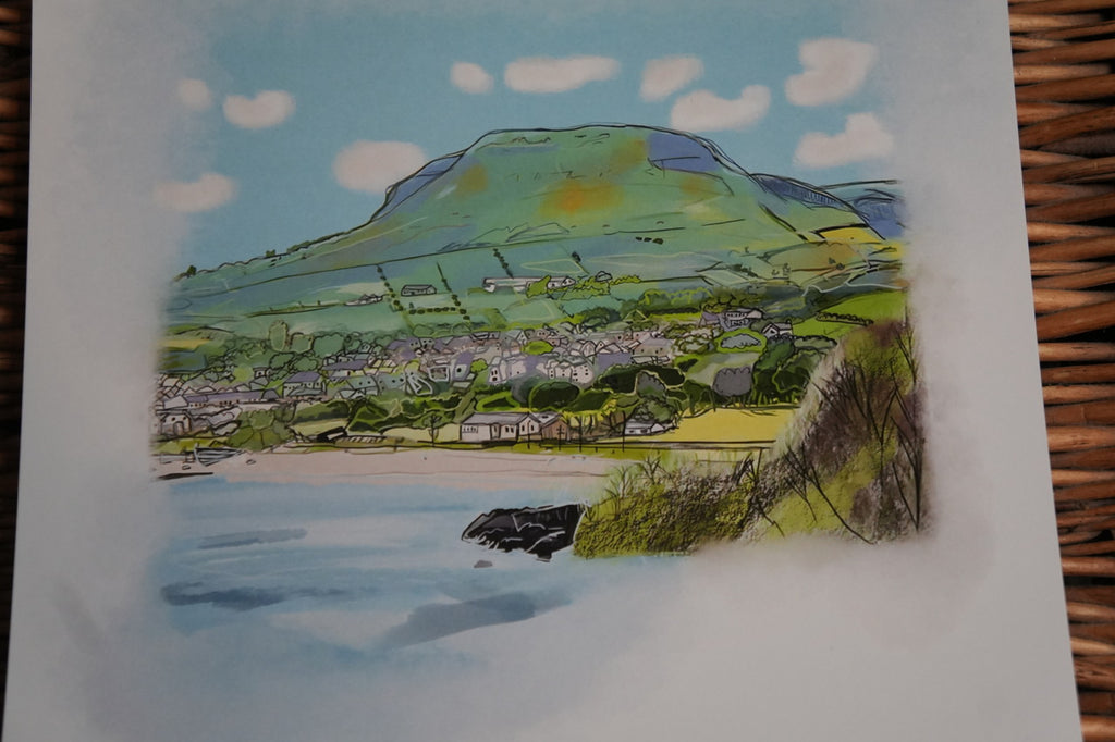 Cushendall – Irish Coastal Beauty -A4 Print