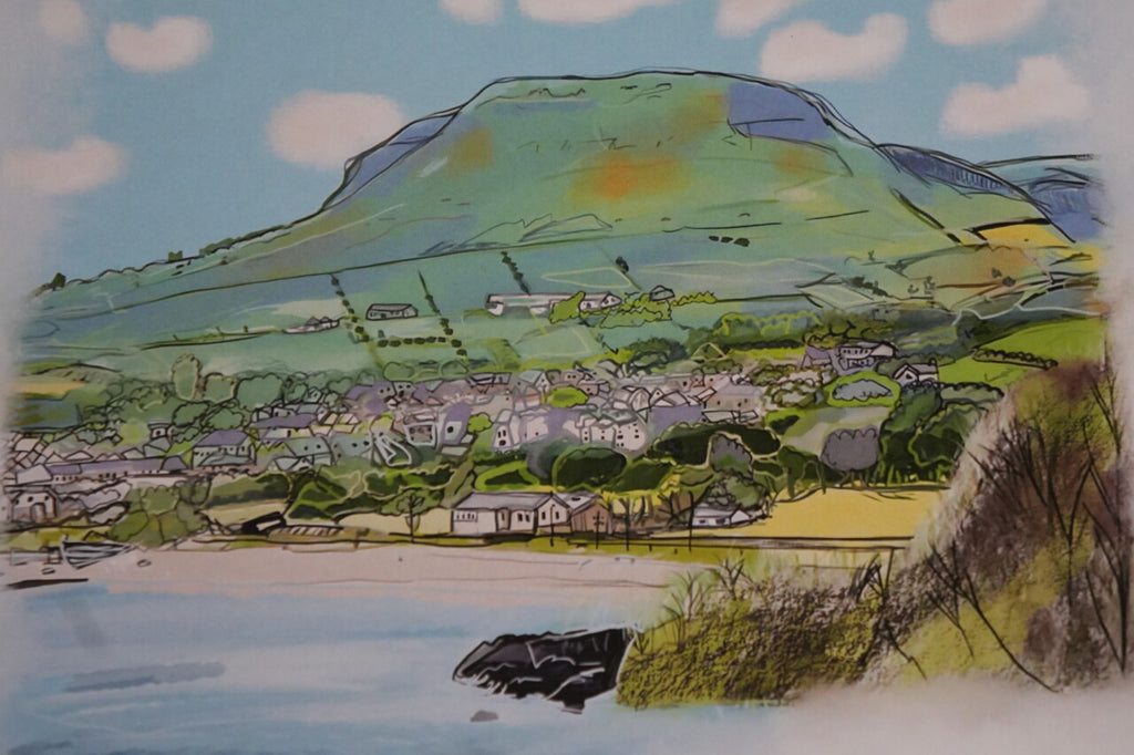 Cushendall – Irish Coastal Beauty -A4 Print