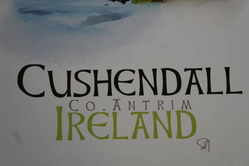 Cushendall – Irish Coastal Beauty -A4 Print