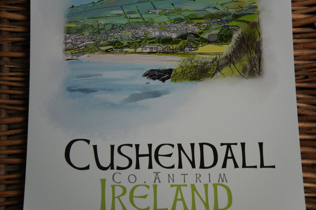 Cushendall – Irish Coastal Beauty -A4 Print