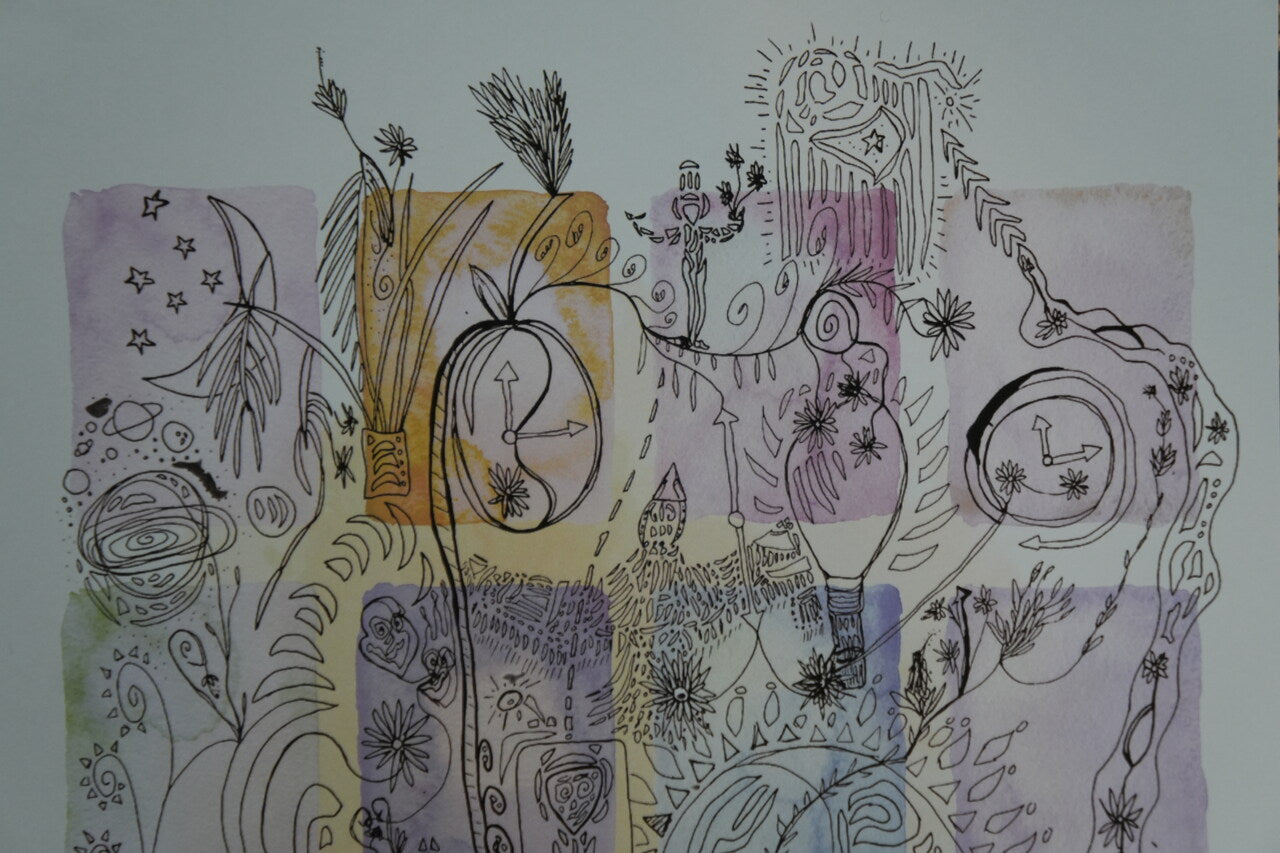 Mystery of Life – Alan Watts Quote - A4 Print