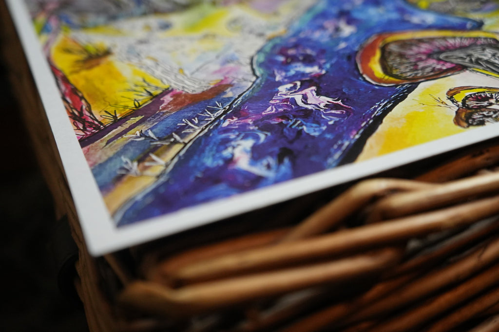 Magic Mushrooms - Portal of Possibility - A3 Print