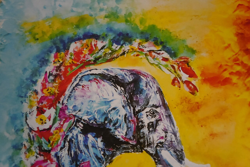 Elephant – “What’s for you won’t go by you” -A3 Print