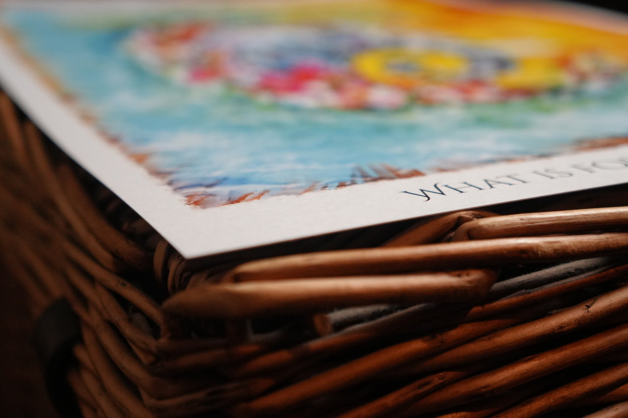 Elephant – “What’s for you won’t go by you” -A3 Print