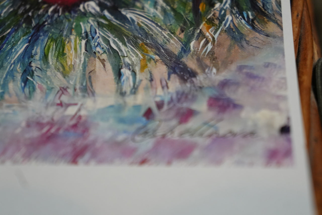 Peacock - Beauty in Being Seen - A3 Print