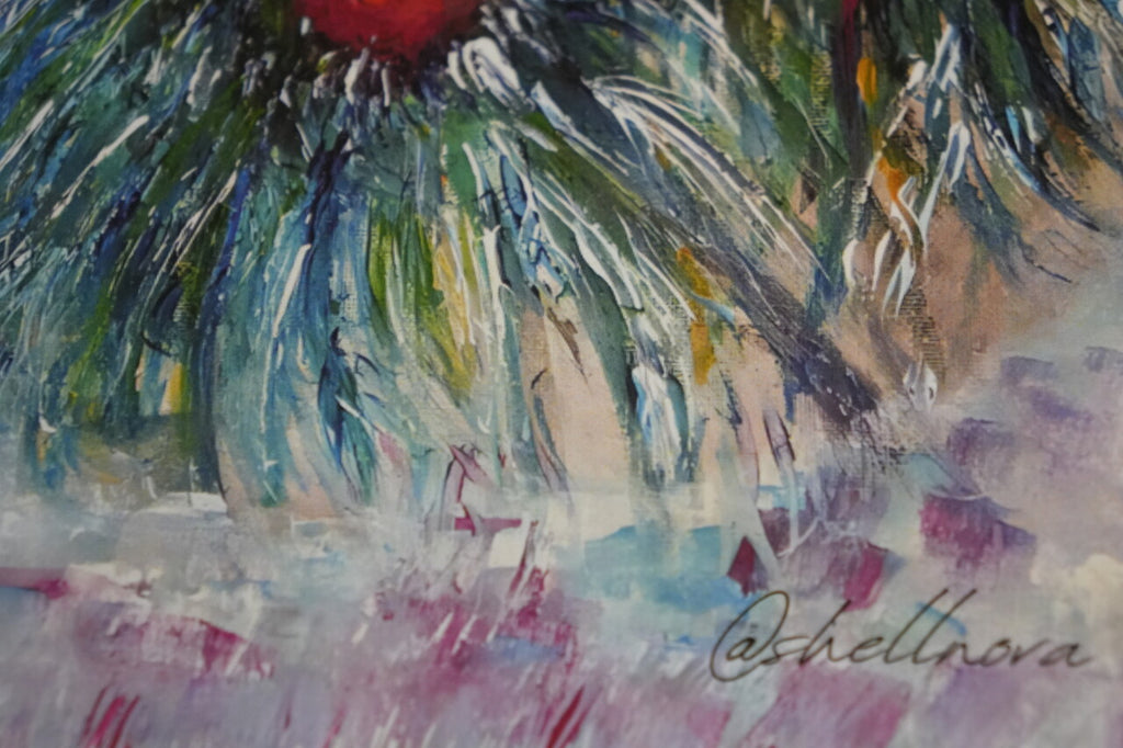 Peacock - Beauty in Being Seen - A3 Print