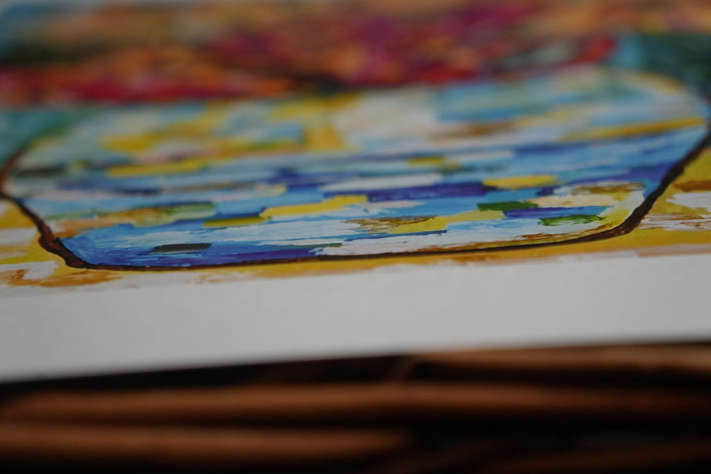 Sunflowers – Stages of Life Inspired by Van Gogh - A3 Print