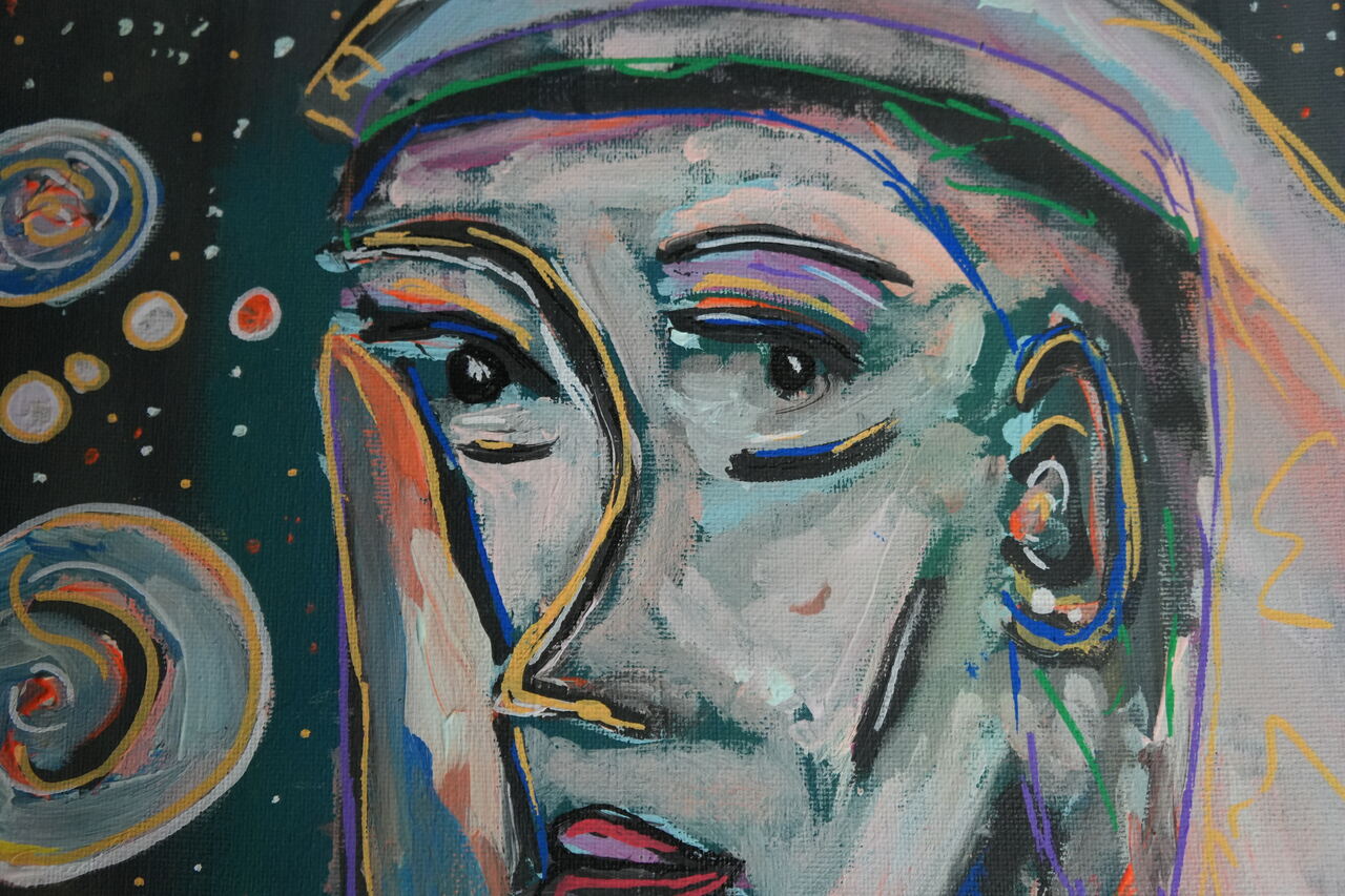 Keeper of the Cosmos - Original Art - Canvas