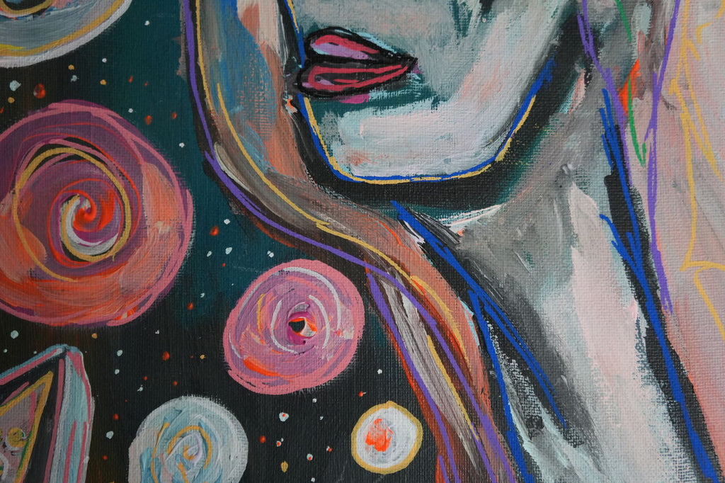 Keeper of the Cosmos - Original Art - Canvas