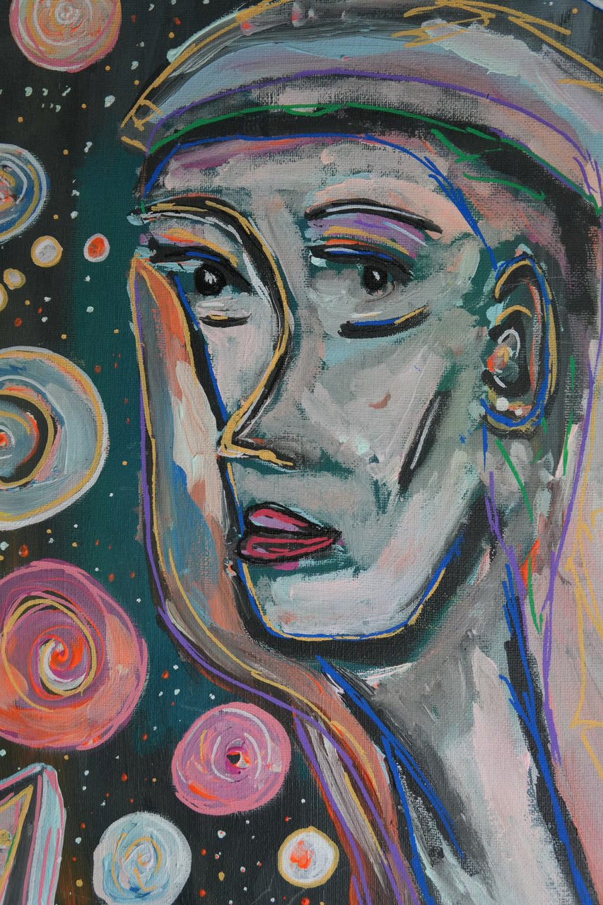 Keeper of the Cosmos - Original Art - Canvas