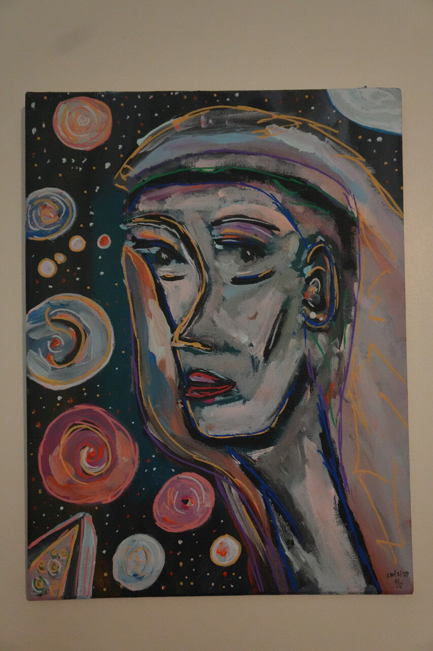 Keeper of the Cosmos - Original Art - Canvas