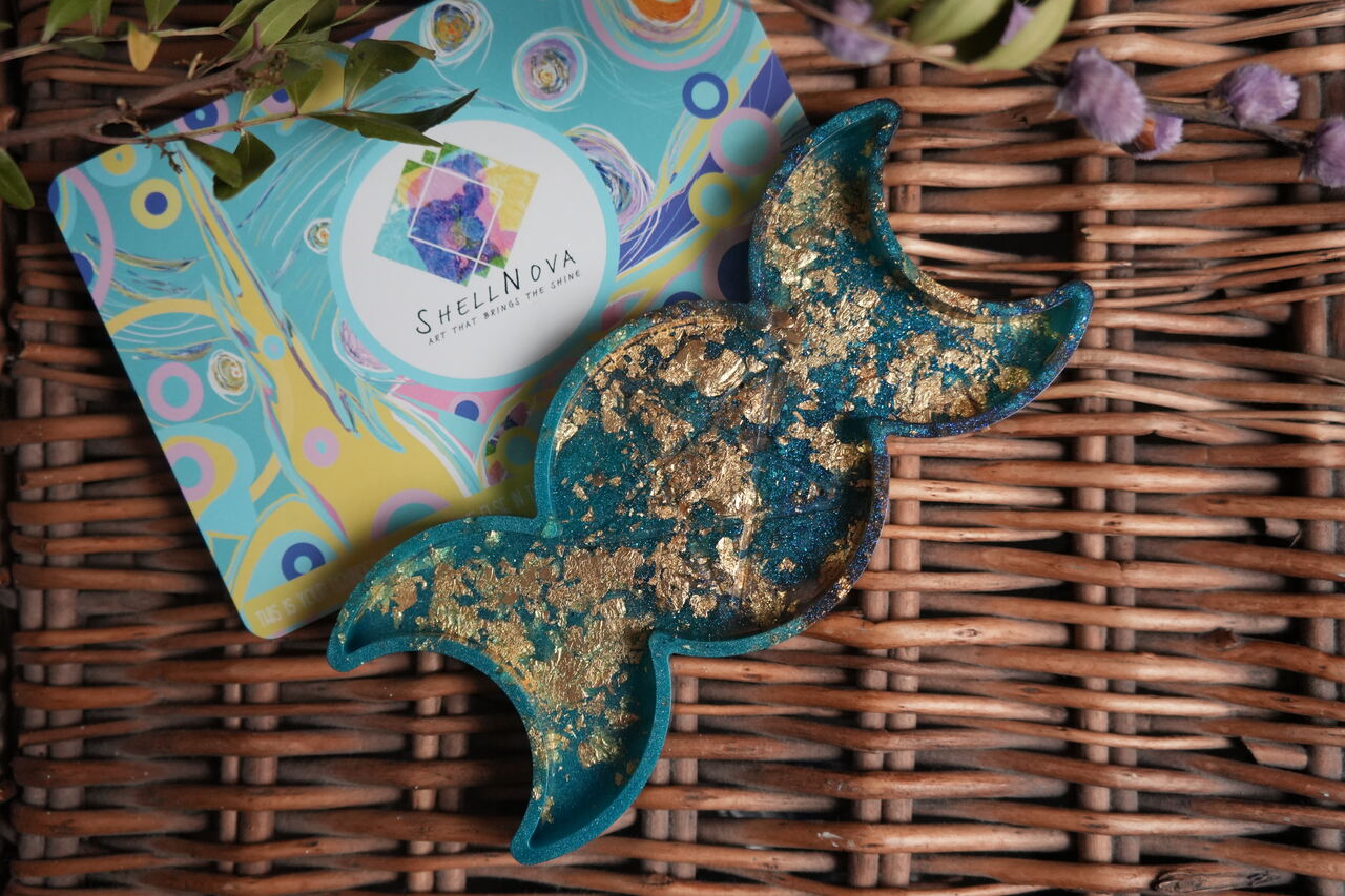 Connect to Colour - Star & Crescent Moon Trinket Tray ✨