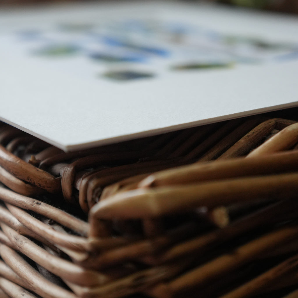 Feel The Beat and Sit With It - A4 Art - Original Doogle - Oil Paint