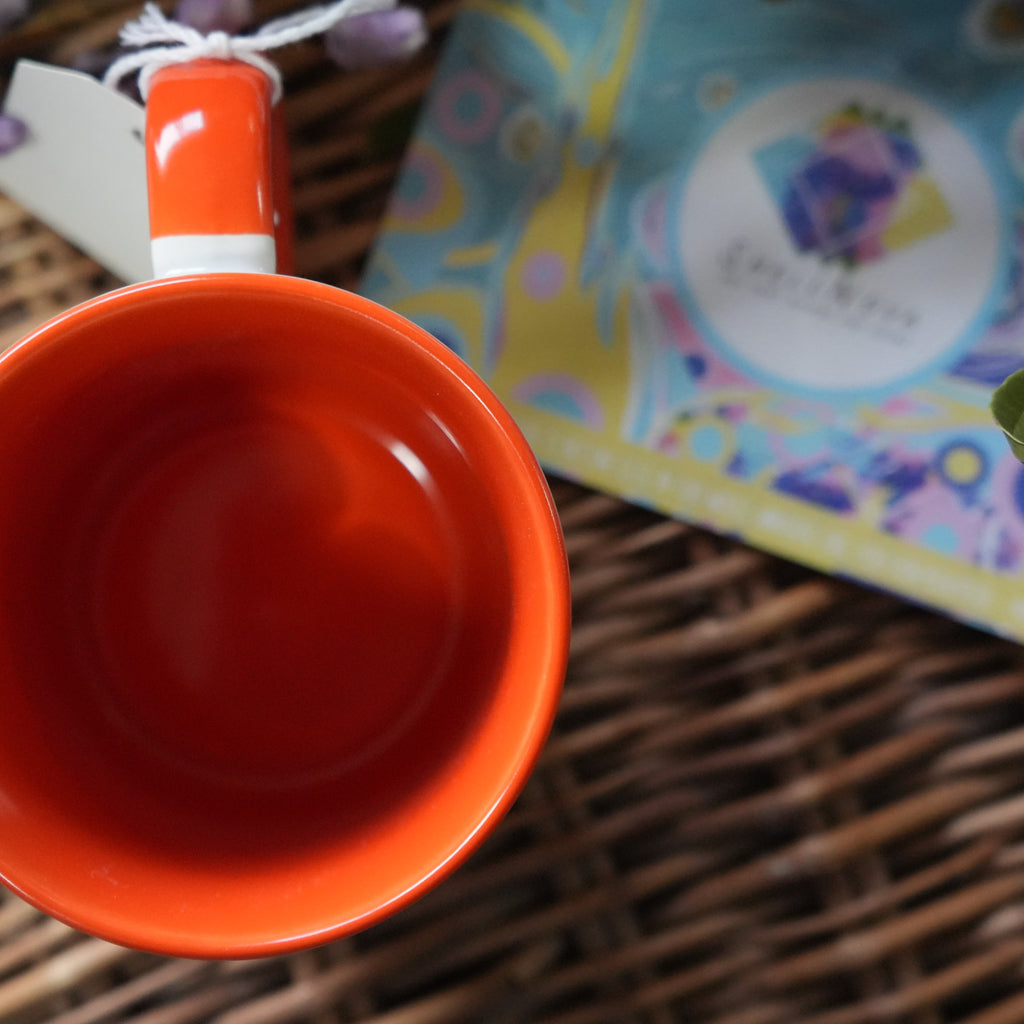 Just Me, in the Moment - Cat Art Mug