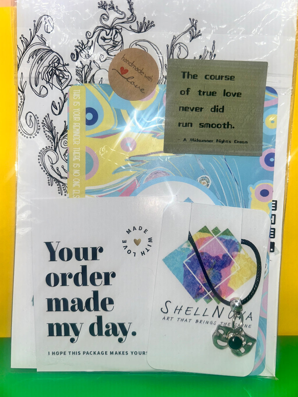 Drama faces Necklace - Ready-to-Go Charm Necklaces – Little Packages of Magic.