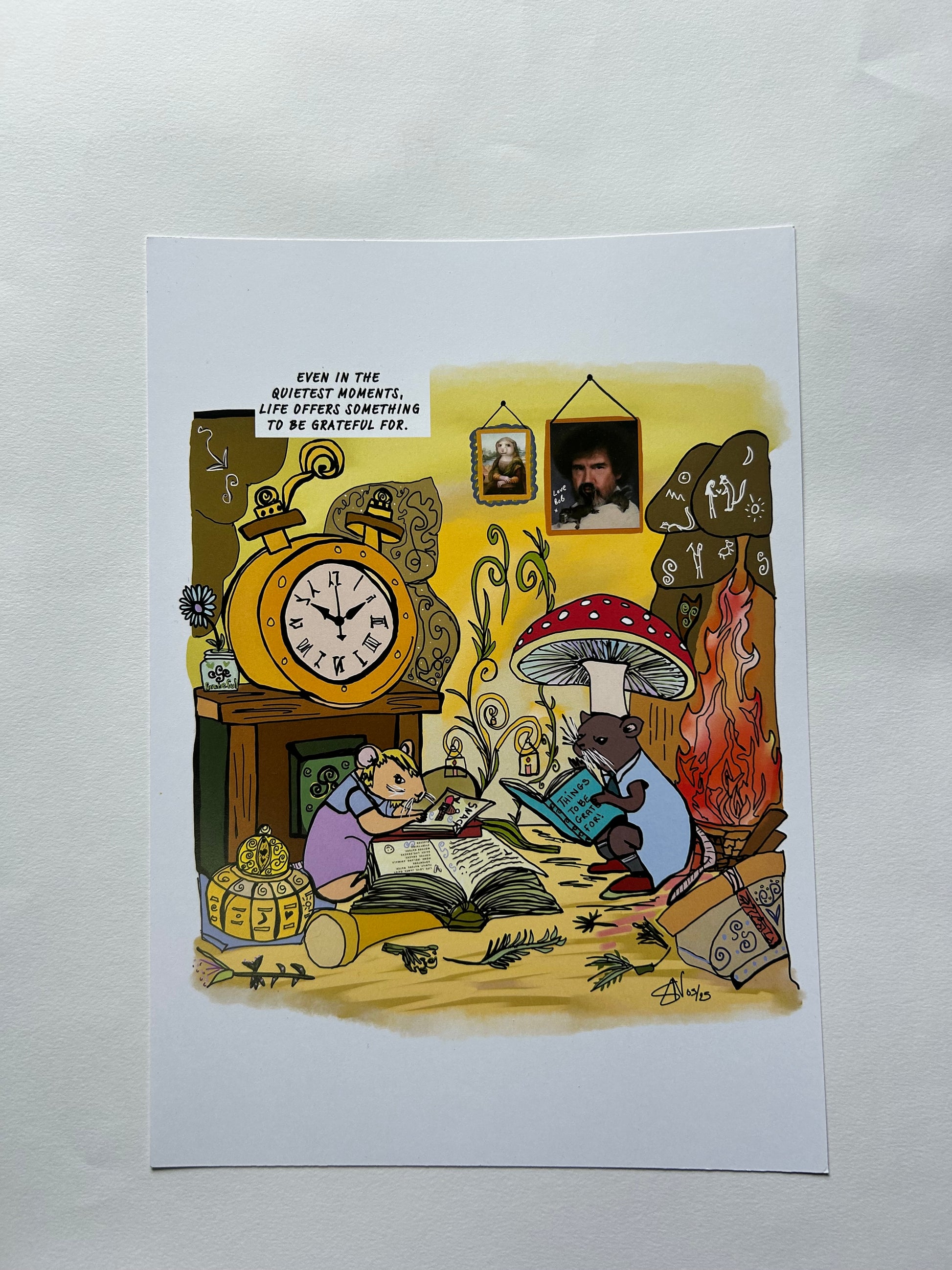 Gratitude – A4 Fine Art Print