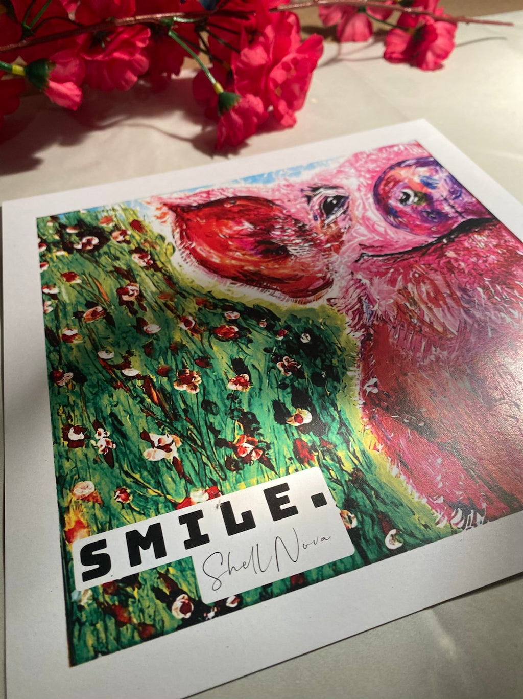 Smile - Medium Square Print - Limited Edition!