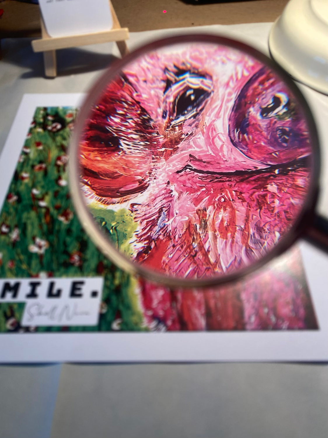 Smile - Medium Square Print - Limited Edition!